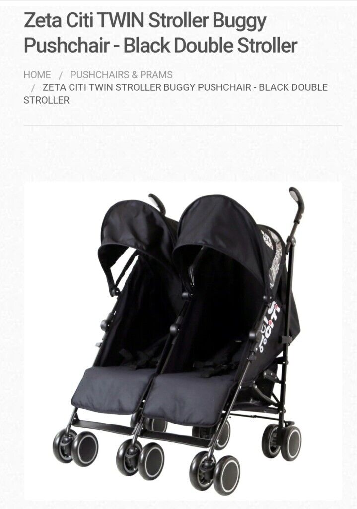 gumtree twin buggy